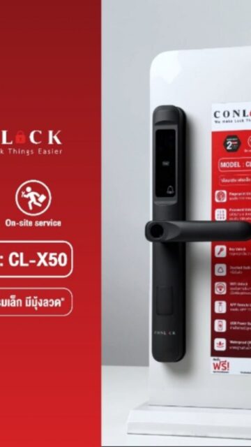 สาธิตการใช้งานจริง รุ่น CL-X50 🔒✨ กับประตูบานเลื่อน ✔ สแกนลายนิ้วมือ (Fingerprint) ✔ กดรหัส (Passcode) ✔ คีย์การ์ด IC Card ✔ กุญแจสำรอง (Mechanical Key) ✔ ควบคุมผ่านแอป TTLock ✔ ฟังก์ชันกริ่ง Doorbell ตัวท็อป BEST SELLER ราคาเพียง 7,990.- ติดตั้งฟรี* พร้อมรับประกัน 2 ปีเต็ม สมาร์ทขึ้น ปลอดภัยขึ้น จบครบในตัวเดียว 💯 #Conlock #CLX50 #DigitalDoorLock #สาธิตการใช้งาน #SmartLock #บ้านปลอดภัย สอบถามข้อมูลเพิ่มเติมได้ที่ 💙 FB : Inbox https://m.me/conlock.th/?ref=bookmarks 💚 Line Official : @Conlock หรือคลิก https://lin.ee/rw1xfxn ⭐️ Website : https://www.conlockthailand.com/ 📲 Call Center : 02-114-8768 ---------------------------------- วางจำหน่ายแล้วที่ HomePro และ SB Design Square สนใจสอบถามสาขาใกล้บ้าน ทักแชทมาได้เลยค่ะ 🤍